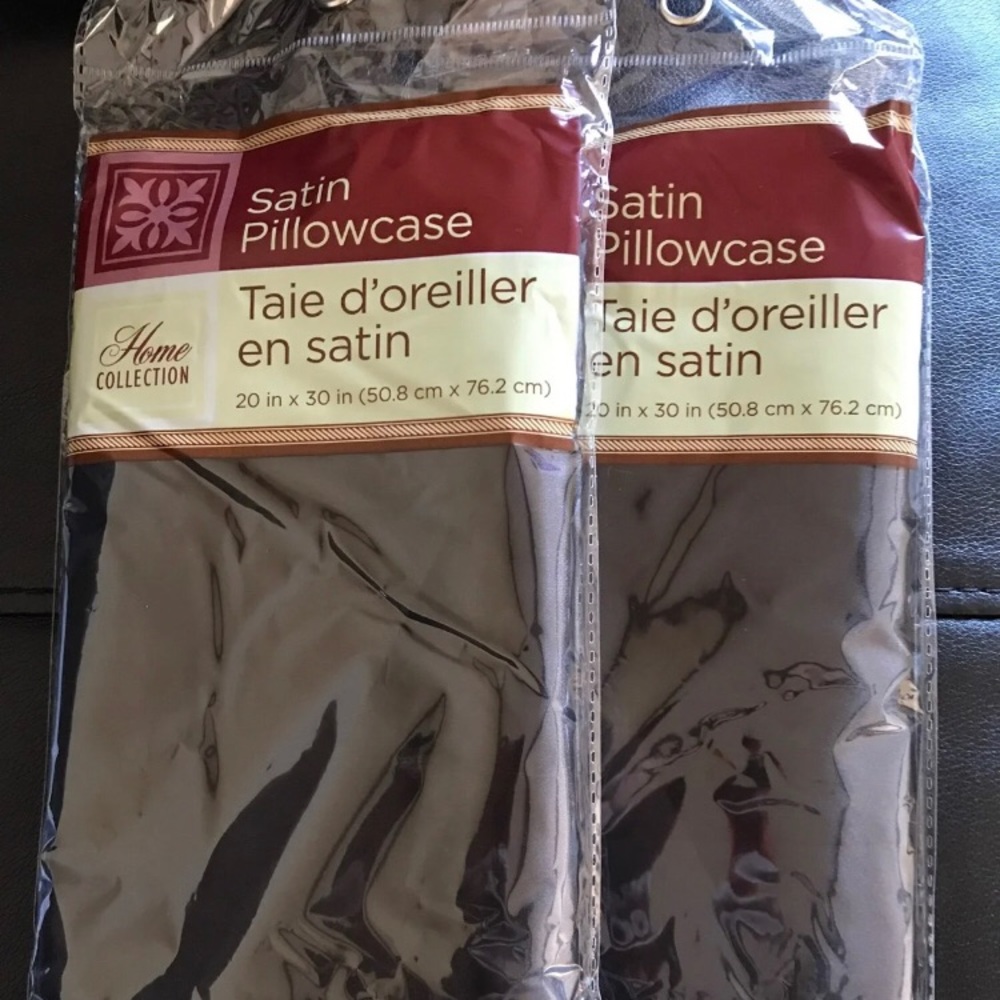 Satin pillow case